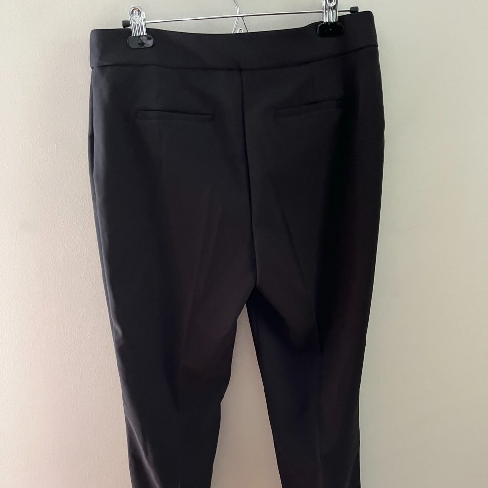 C by One Black Cuffed Cropped Trouser 10 - Picture 2 of 3